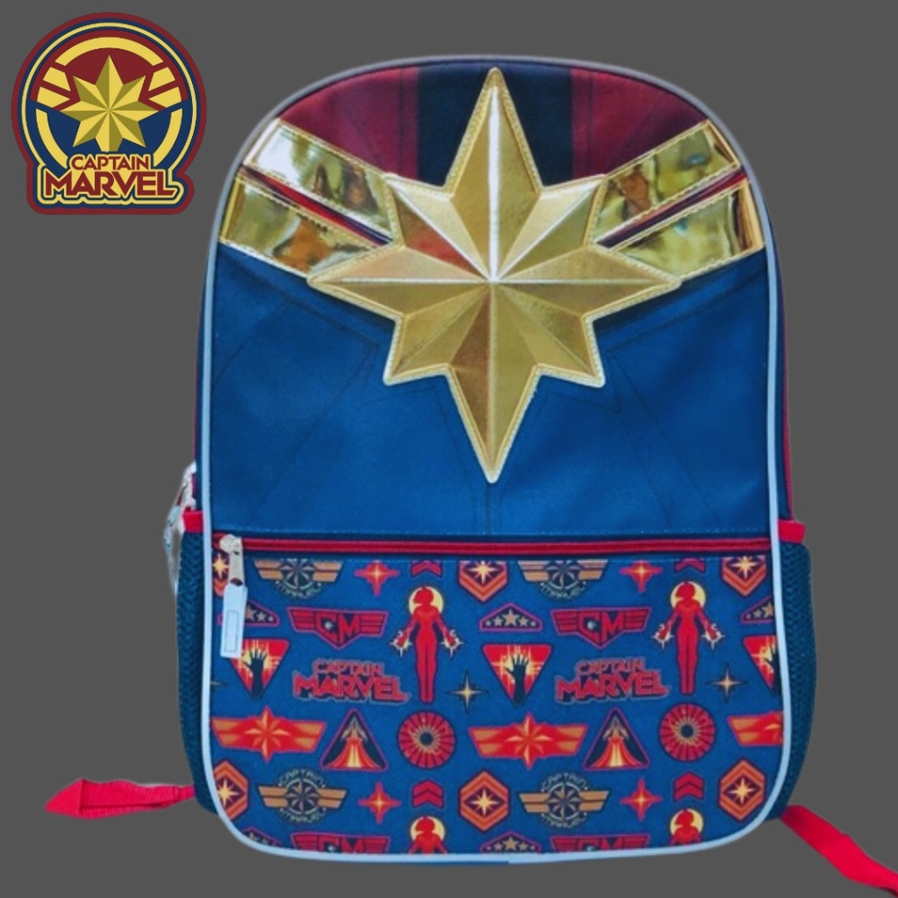 Captain Marvel X Bioworld Backpack